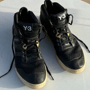 Y3 by Yohji Yamamoto Men's Courtside Hi Tops in US Size 10.5